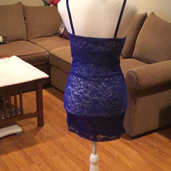 Victoria’s Secret Sexy blue lace dress - Picture 2 of 5